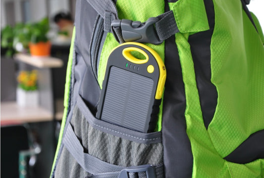VoltCharge Pro• "Portable Solar Power Bank"
