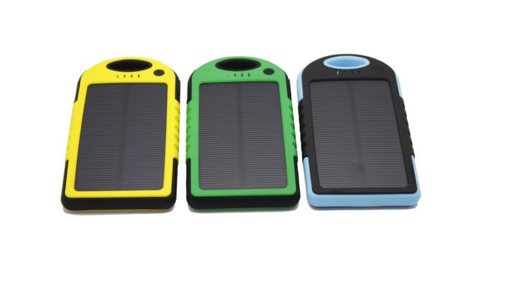 VoltCharge Pro• "Portable Solar Power Bank"