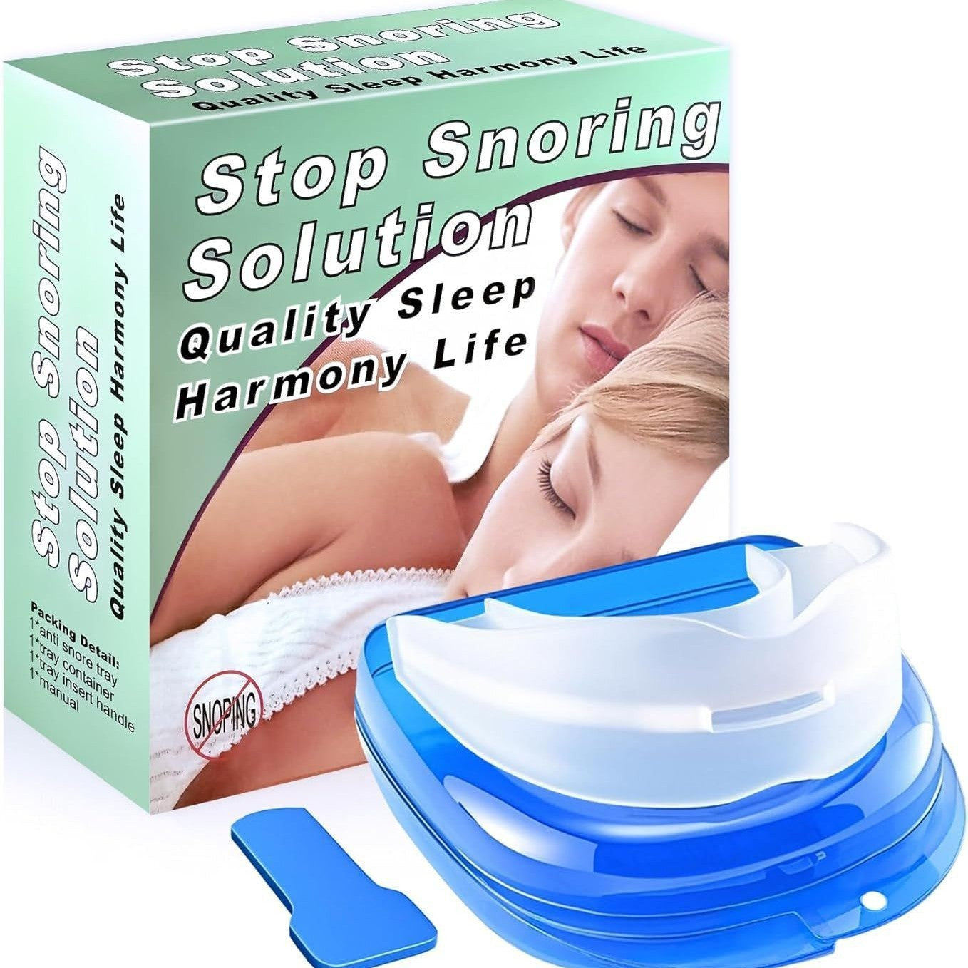 "Silent Sleep"~ Smart anti-snoring device