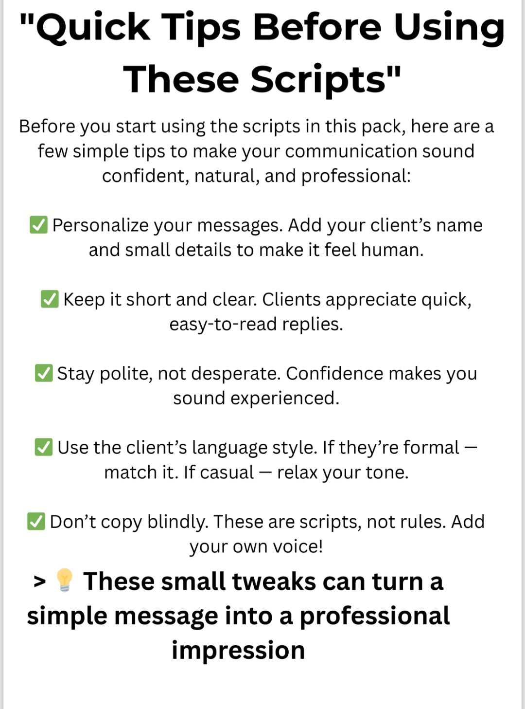 Talk Like a Pro~ A guider for freelancers during client communication