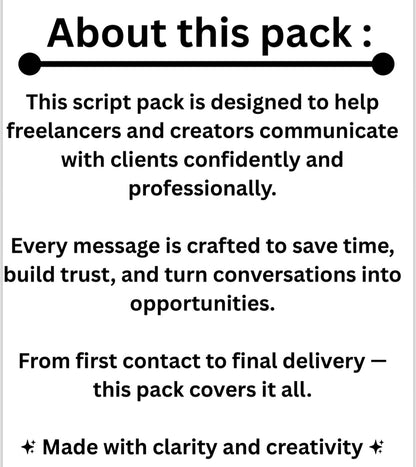 Talk Like a Pro~ A guider for freelancers during client communication